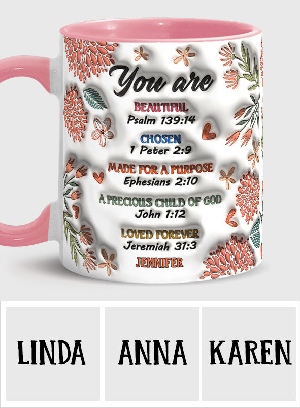 You Are Bible - Personalized Christian Accent Mug