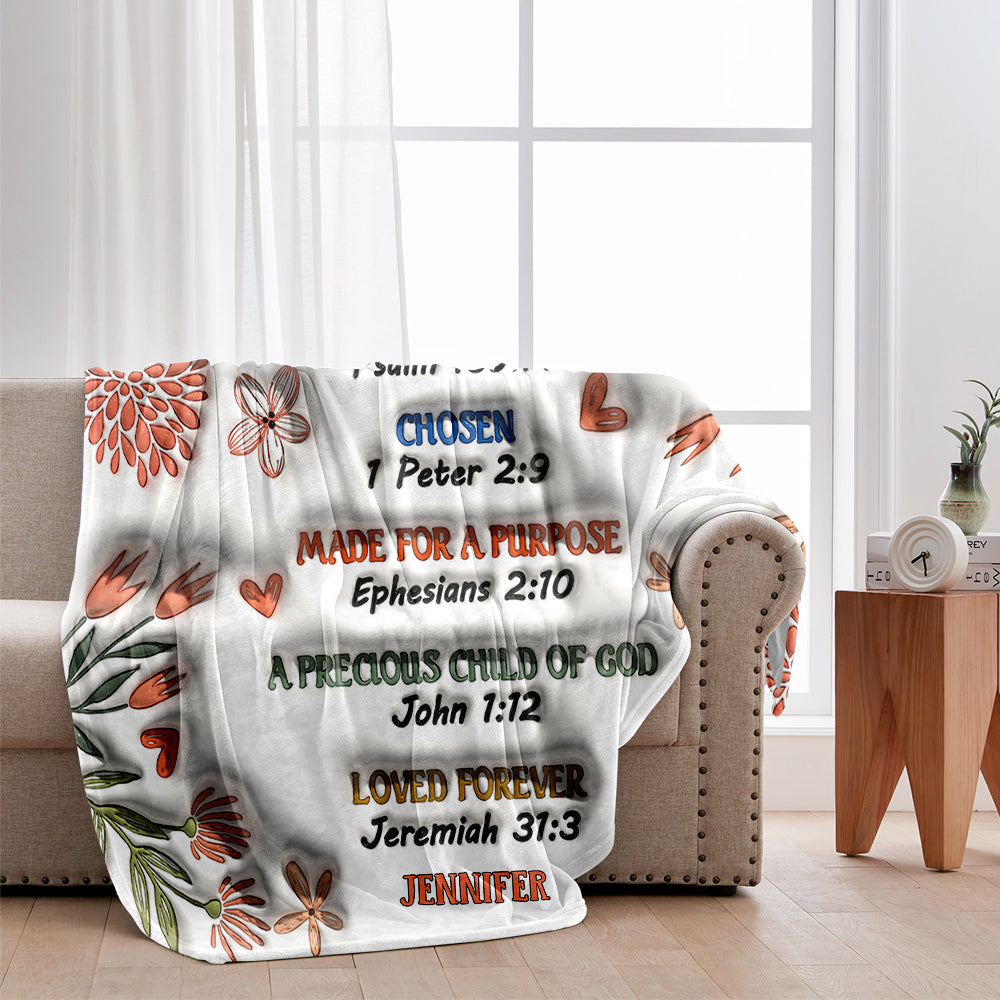 You Are Bible - Personalized Christian Blanket