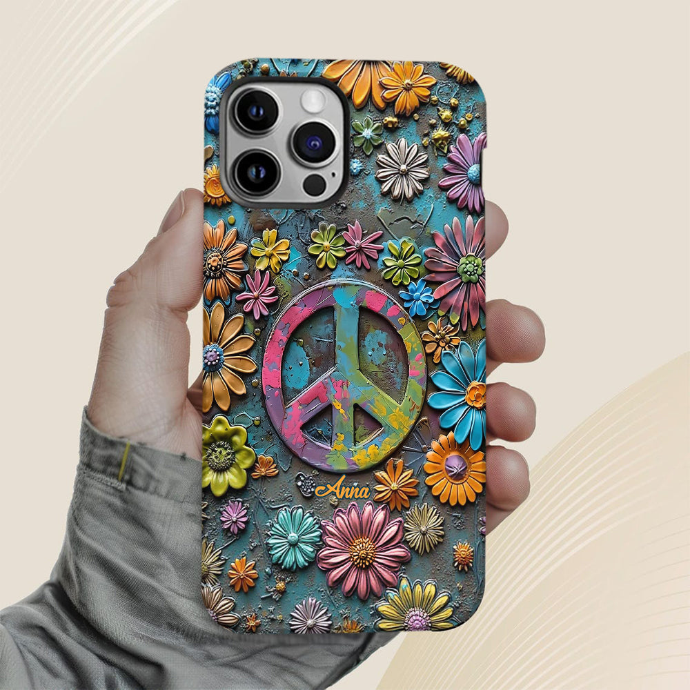 Coque de téléphone personnalisée Hippie Soul - Motif hippie intégral