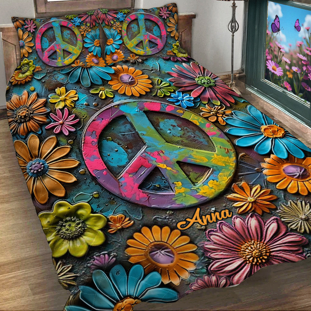Hippie Soul - Personalized Hippie Quilt Set