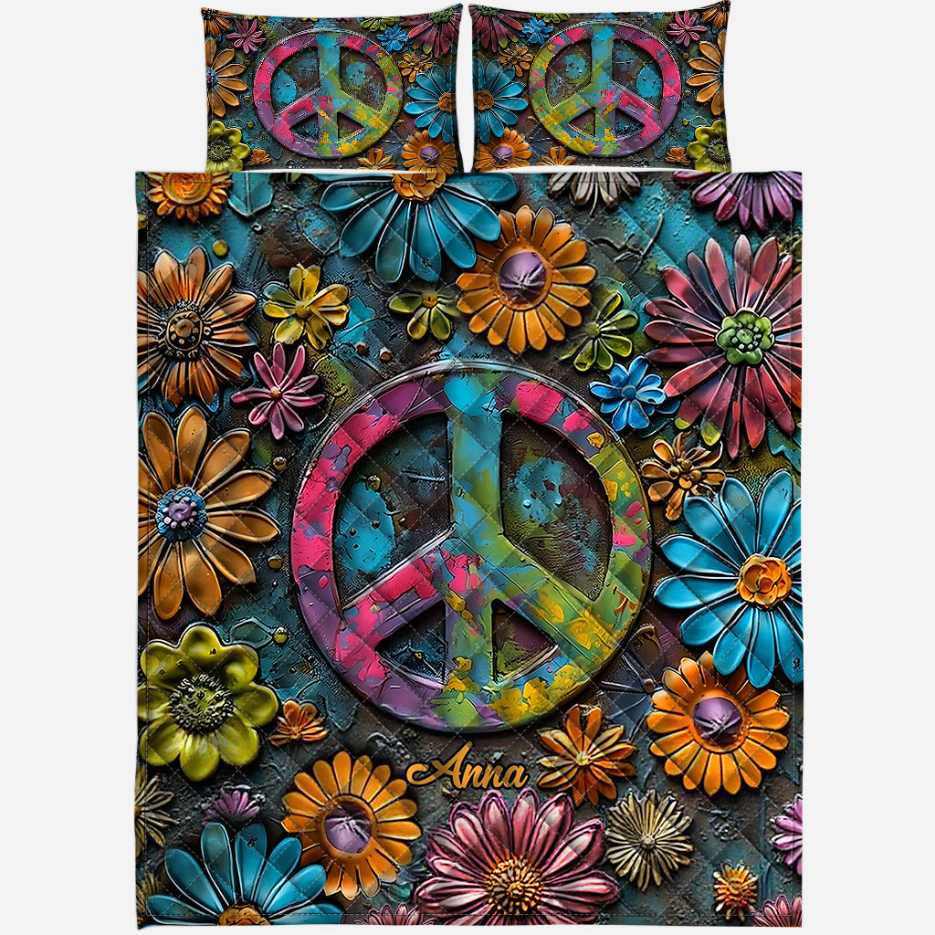 Hippie Soul - Personalized Hippie Quilt Set