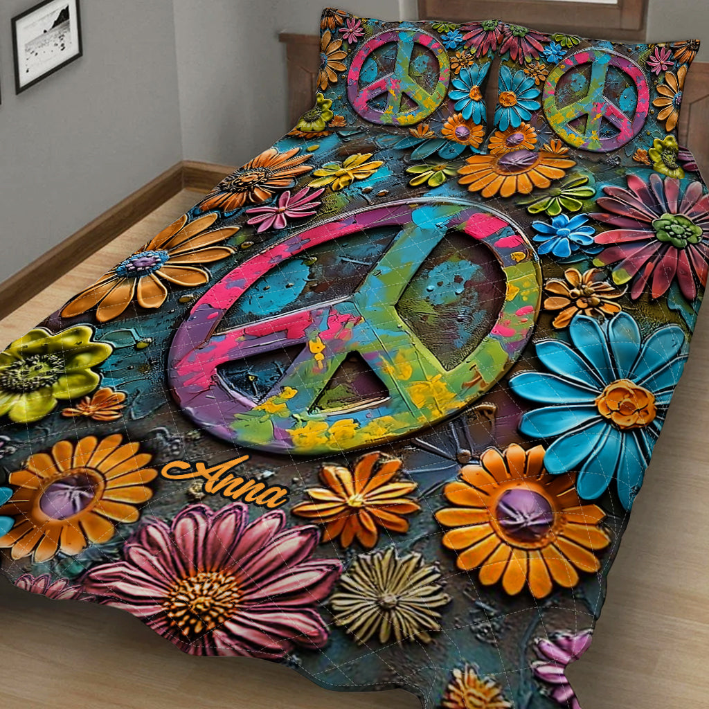 Hippie Soul - Personalized Hippie Quilt Set