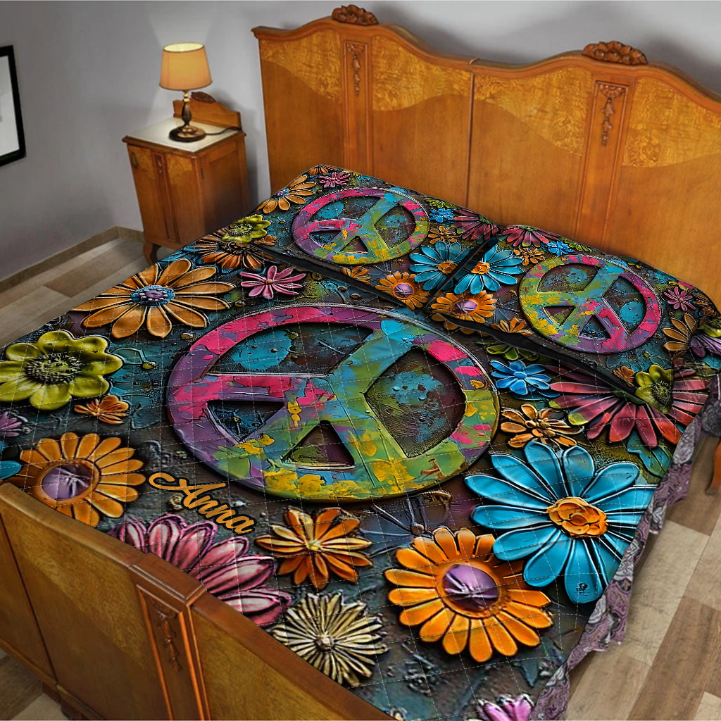 Hippie Soul - Personalized Hippie Quilt Set