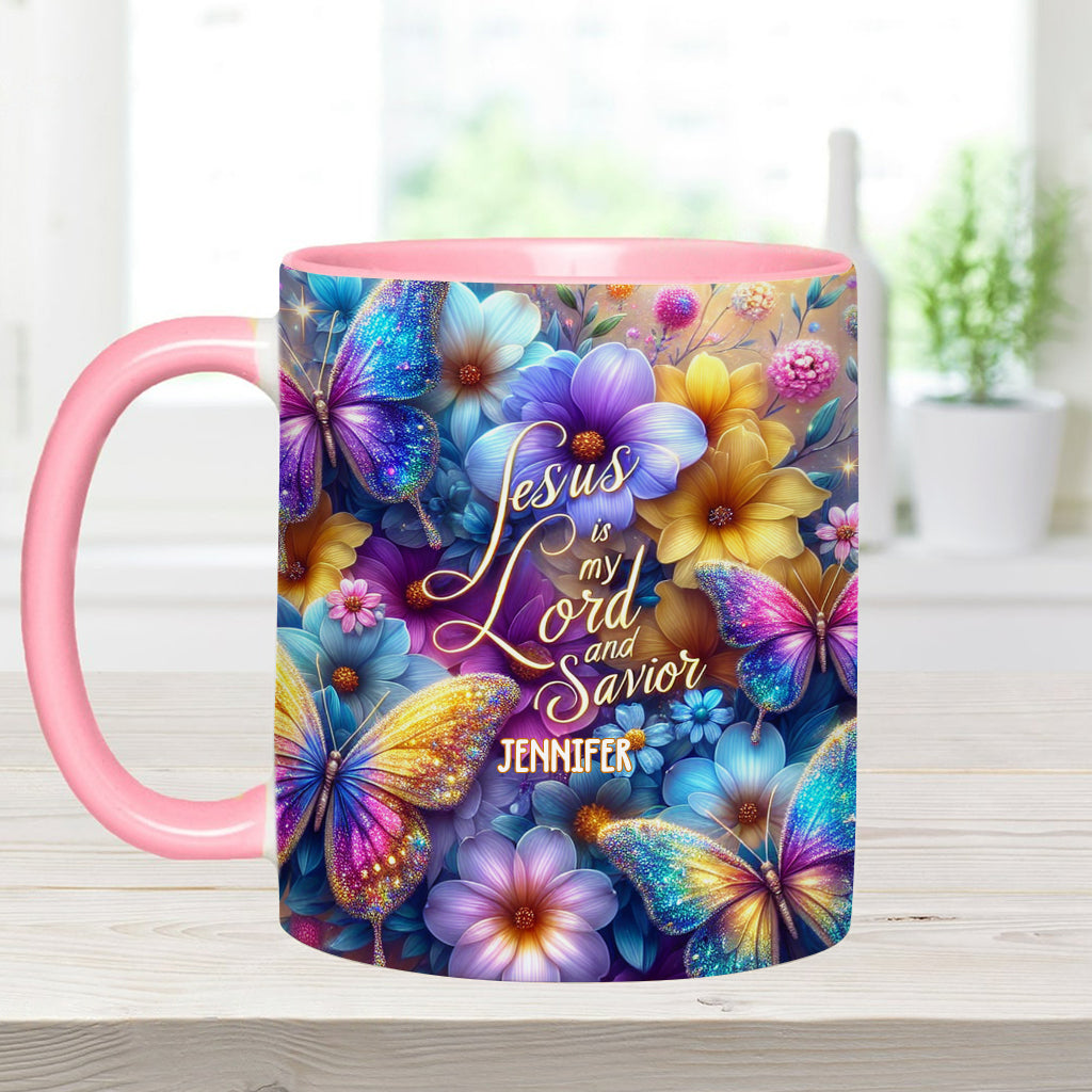 Jesus Is My Lord - Personalized Christian Accent Mug