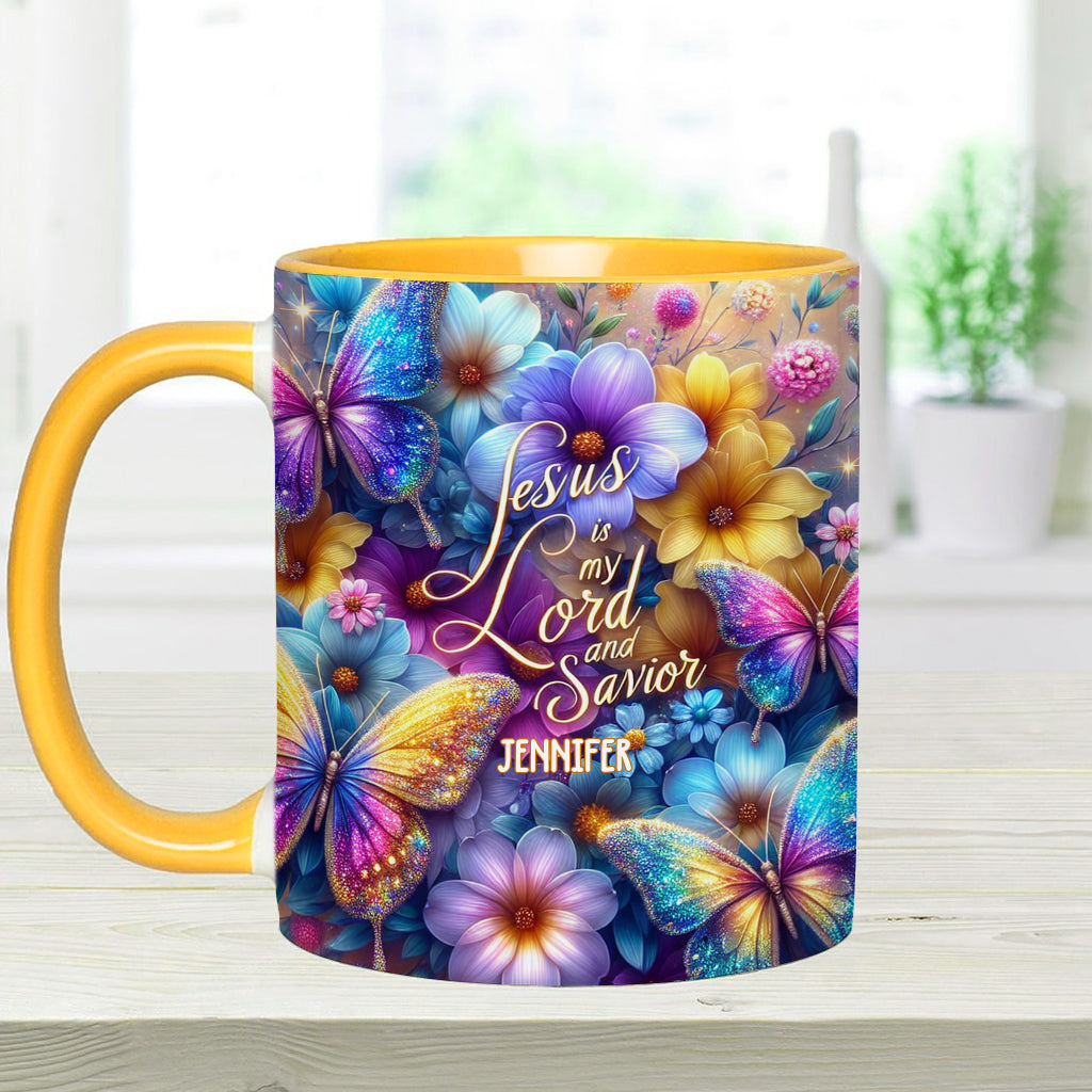 Jesus Is My Lord - Personalized Christian Accent Mug