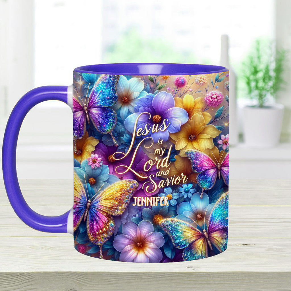 Jesus Is My Lord - Personalized Christian Accent Mug