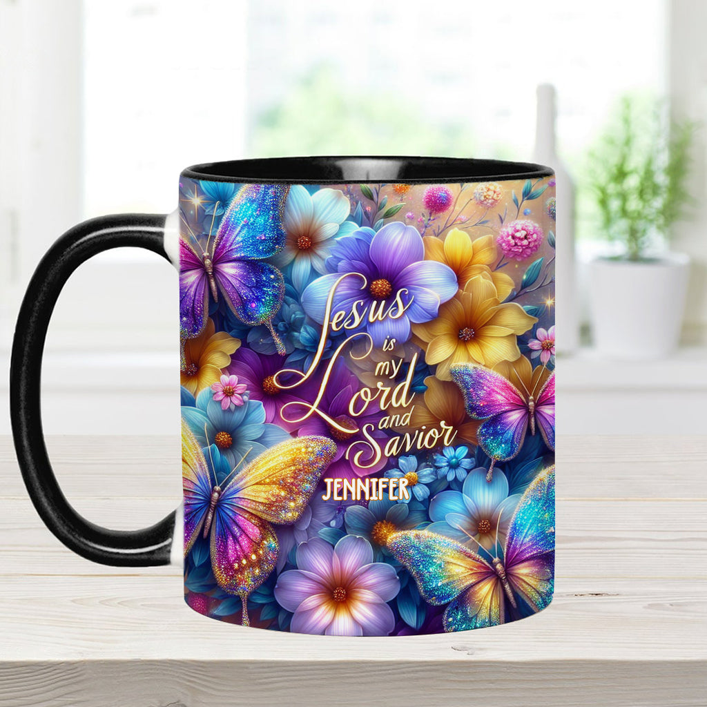 Jesus Is My Lord - Personalized Christian Accent Mug