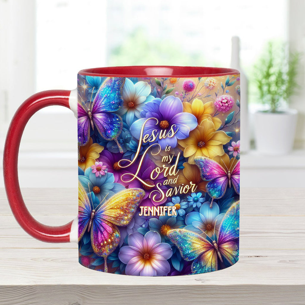 Jesus Is My Lord - Personalized Christian Accent Mug