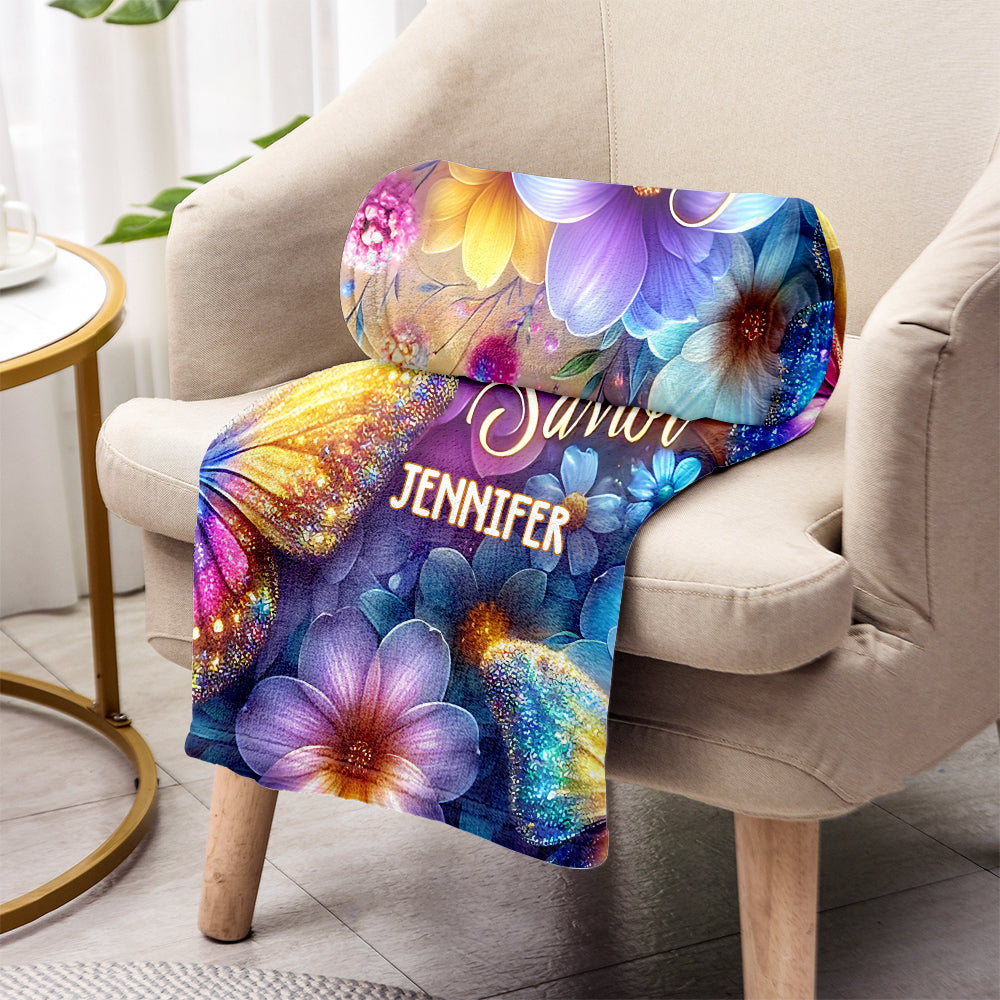 Jesus Is My Lord - Personalized Christian Blanket