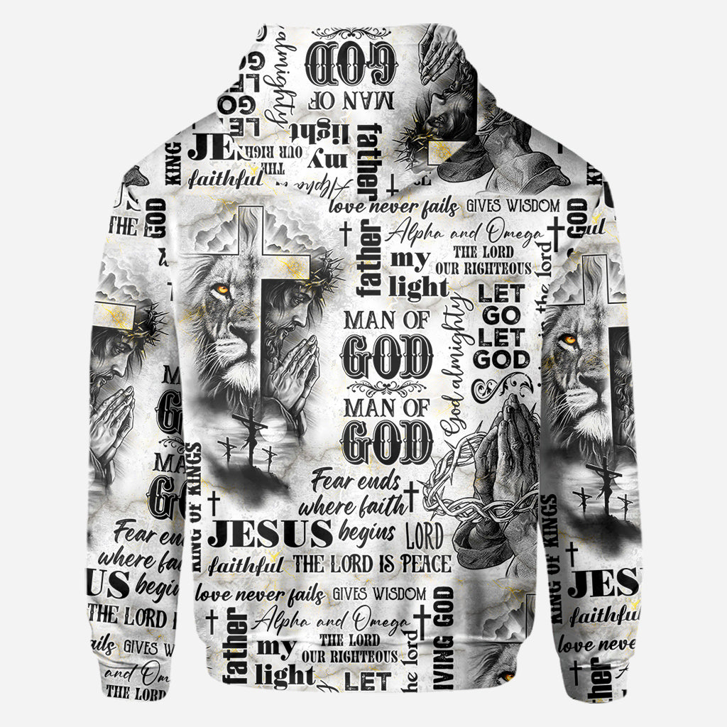 Homme de Dieu - T-shirt chrétien personnalisé intégral