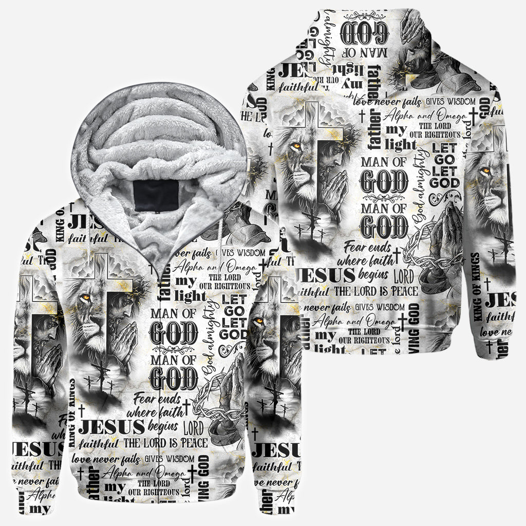 Homme de Dieu - T-shirt chrétien personnalisé intégral