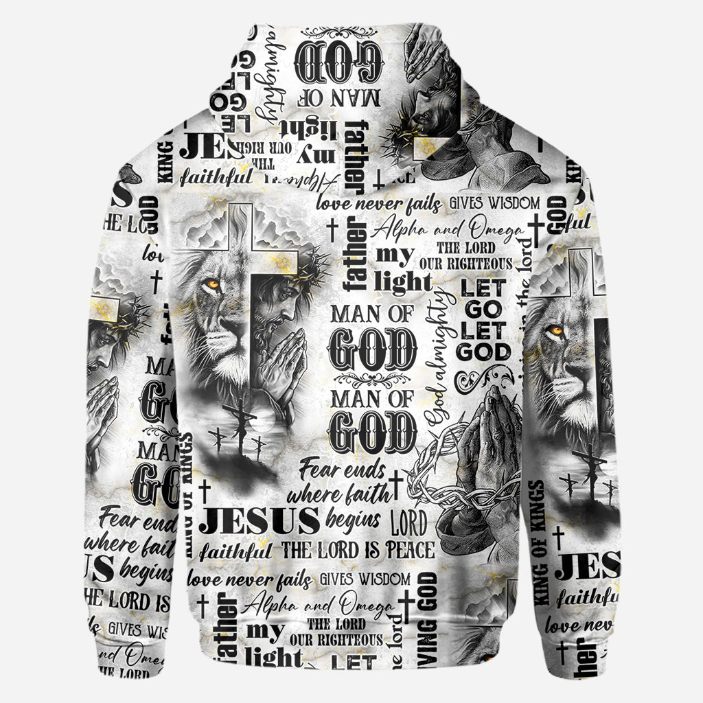 Homme de Dieu - T-shirt chrétien personnalisé intégral