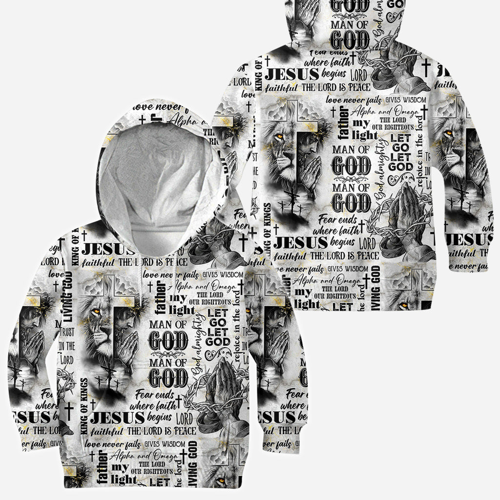 Homme de Dieu - T-shirt chrétien personnalisé intégral