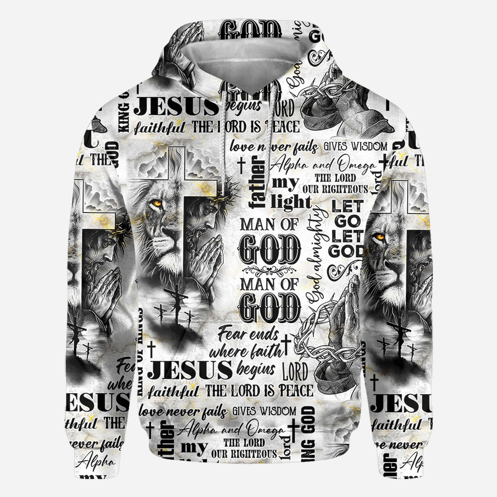 Homme de Dieu - T-shirt chrétien personnalisé intégral