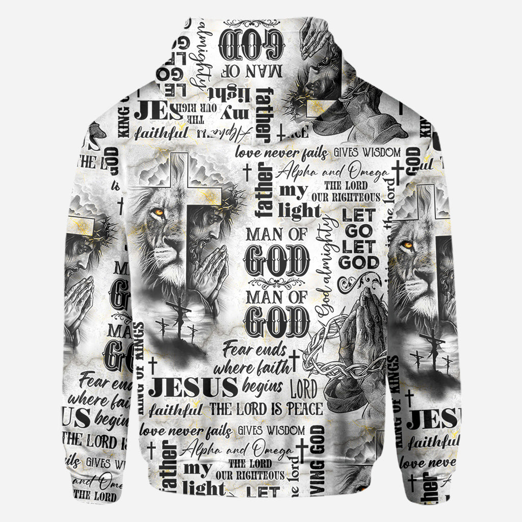 Homme de Dieu - T-shirt chrétien personnalisé intégral