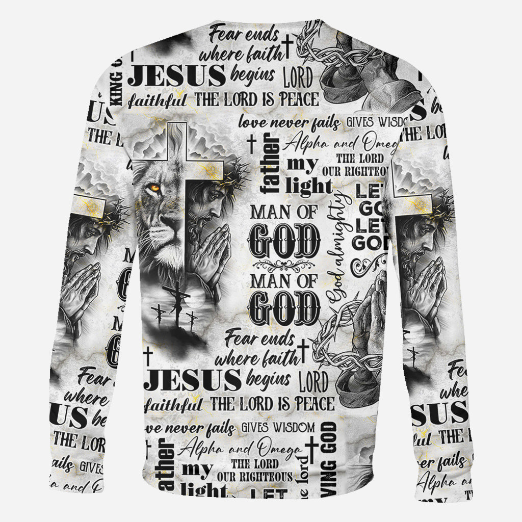 Homme de Dieu - T-shirt chrétien personnalisé intégral