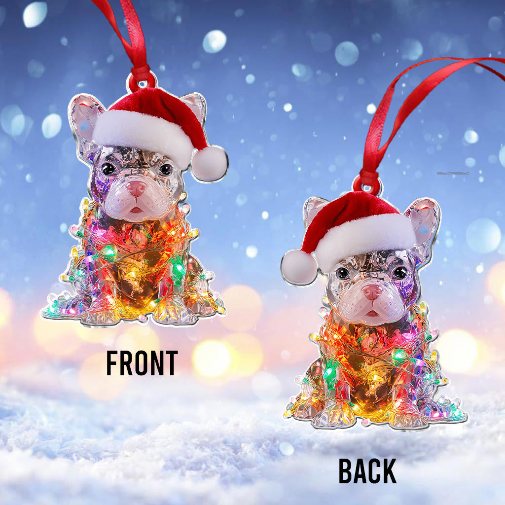 Merry Woofmas - Personalized Dog Ornament