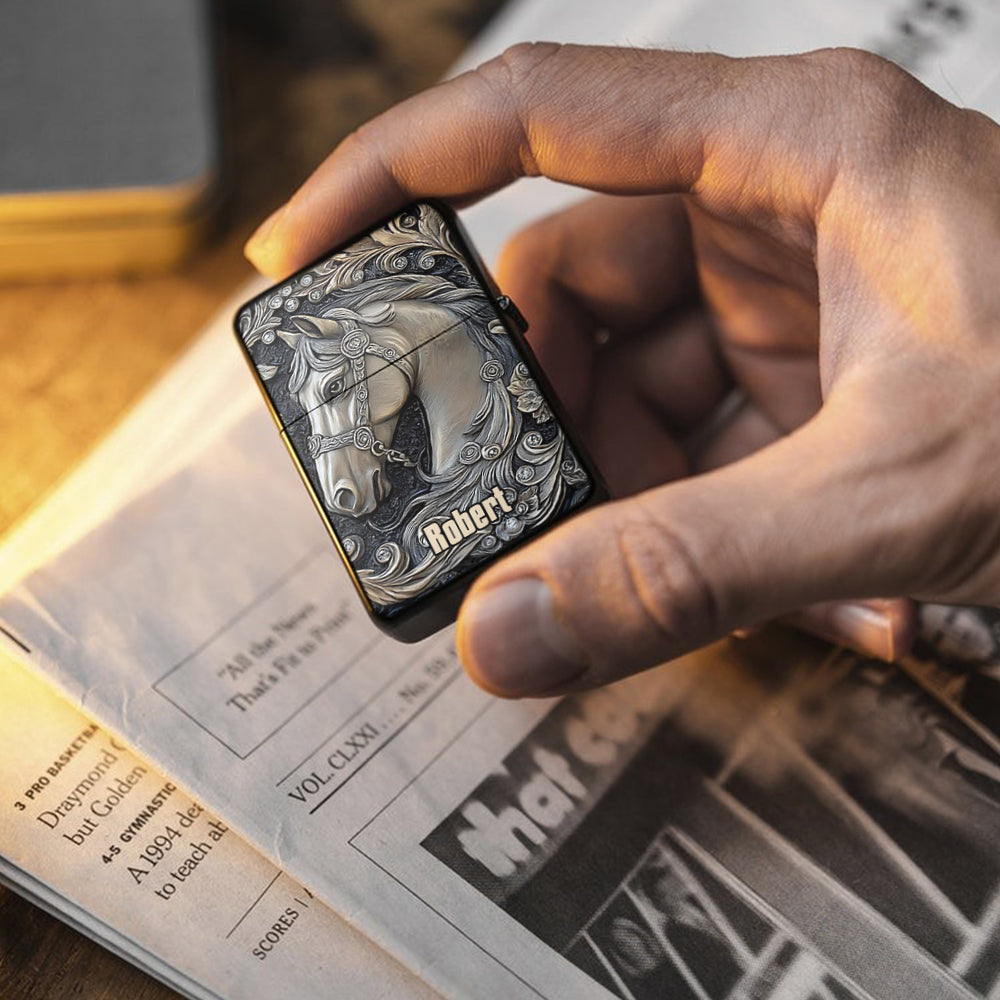Love Horses - Personalized Horse Lighter