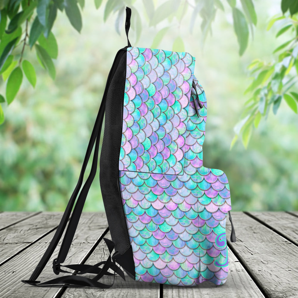 Beautiful Mermaid Letter - Personalized Kid Backpack