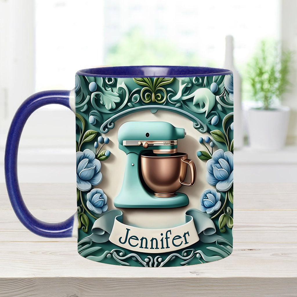 Mug personnalisé « Amoureux de la pâtisserie »