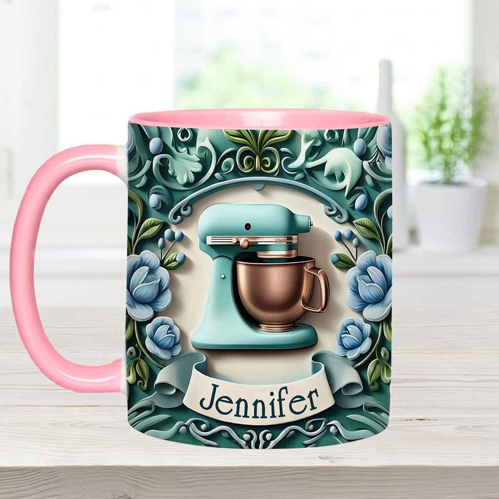Mug personnalisé « Amoureux de la pâtisserie »