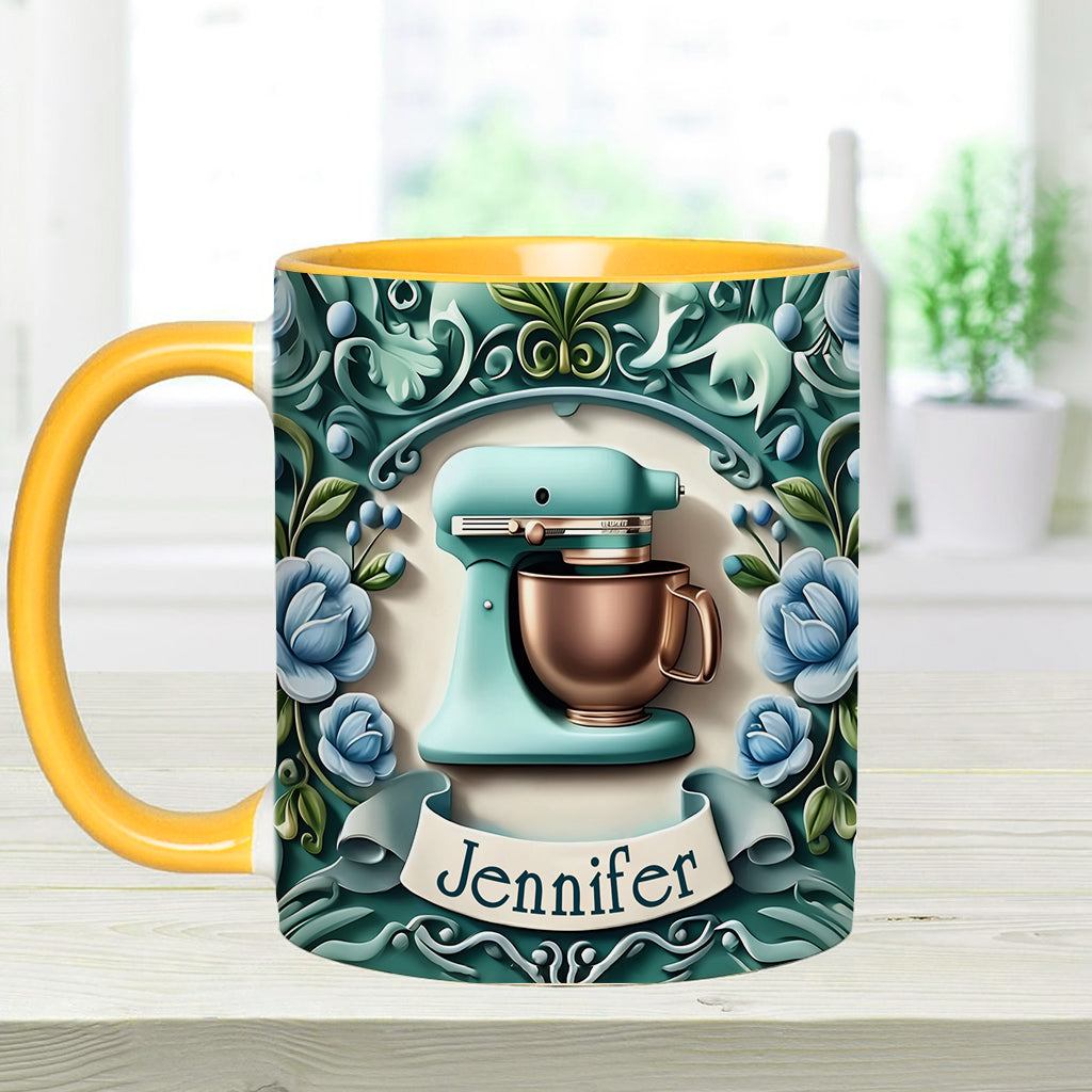 Mug personnalisé « Amoureux de la pâtisserie »