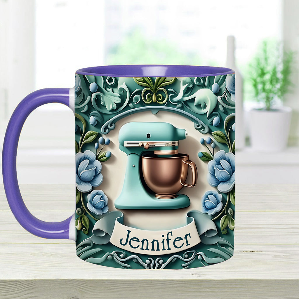 Mug personnalisé « Amoureux de la pâtisserie »