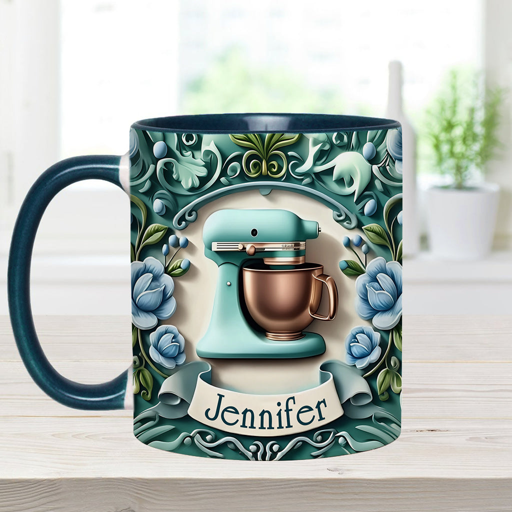 Mug personnalisé « Amoureux de la pâtisserie »