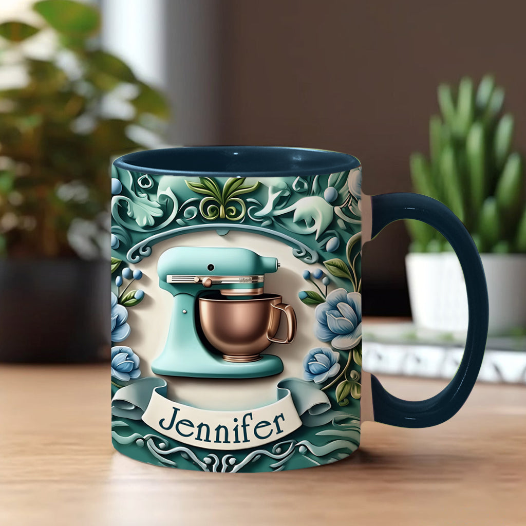 Mug personnalisé « Amoureux de la pâtisserie »