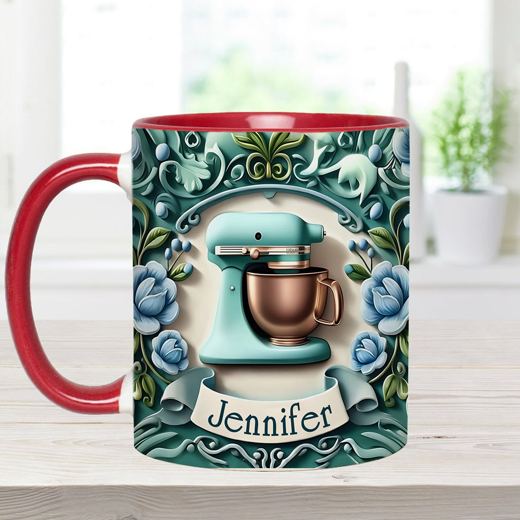 Mug personnalisé « Amoureux de la pâtisserie »