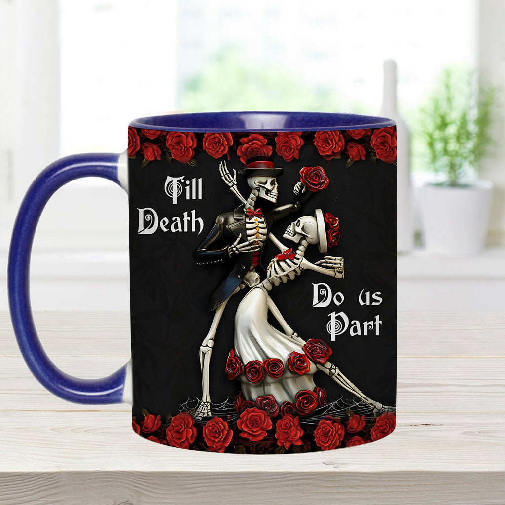 Jusqu'à ce que la mort nous sépare - Mug personnalisé pour couple