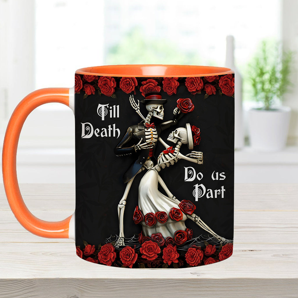 Jusqu'à ce que la mort nous sépare - Mug personnalisé pour couple