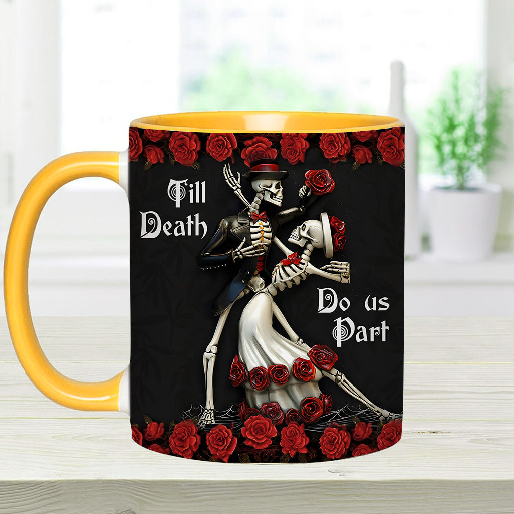 Jusqu'à ce que la mort nous sépare - Mug personnalisé pour couple