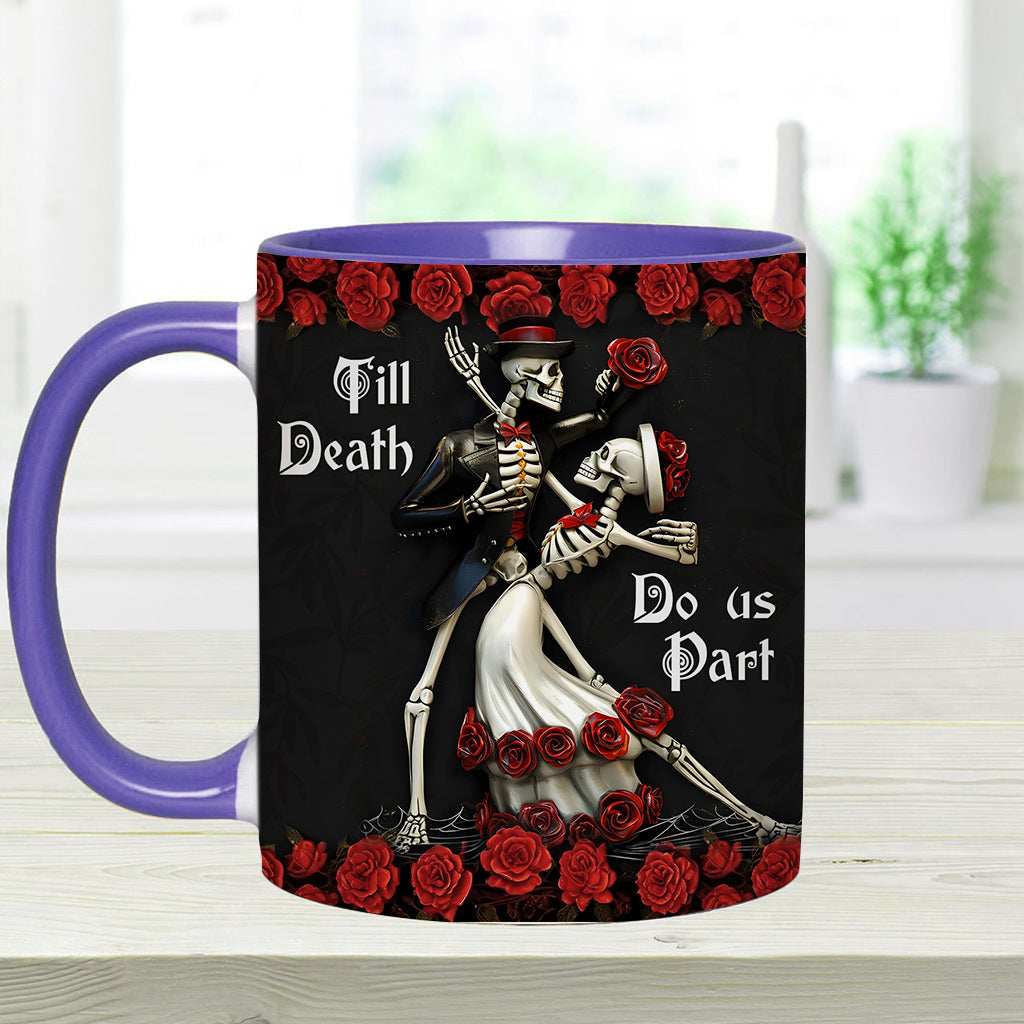Jusqu'à ce que la mort nous sépare - Mug personnalisé pour couple