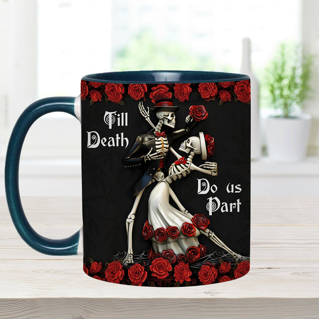 Jusqu'à ce que la mort nous sépare - Mug personnalisé pour couple