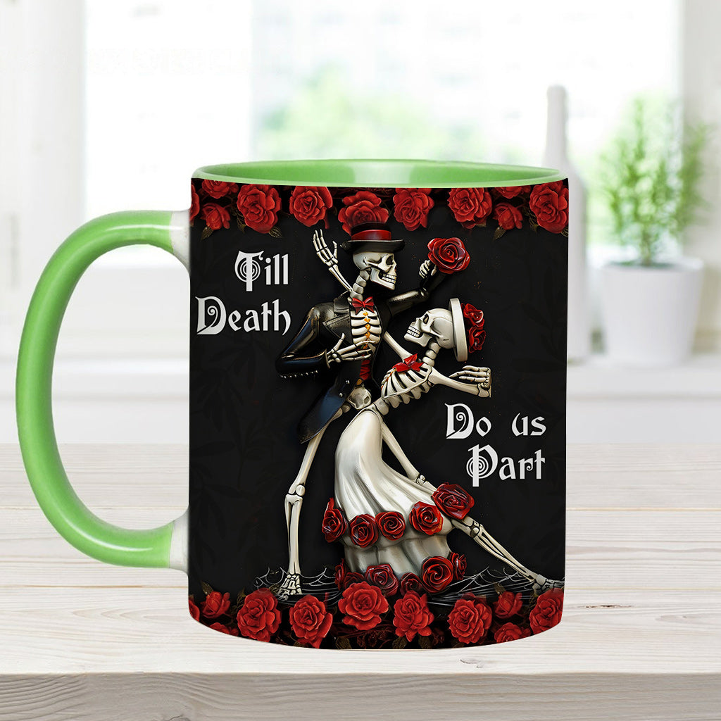 Jusqu'à ce que la mort nous sépare - Mug personnalisé pour couple