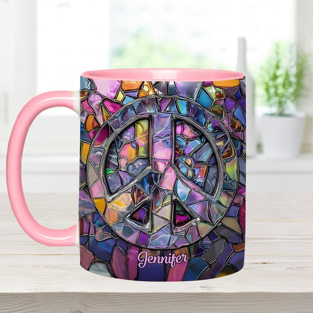 Hippie Soul - Personalized Hippie Accent Mug