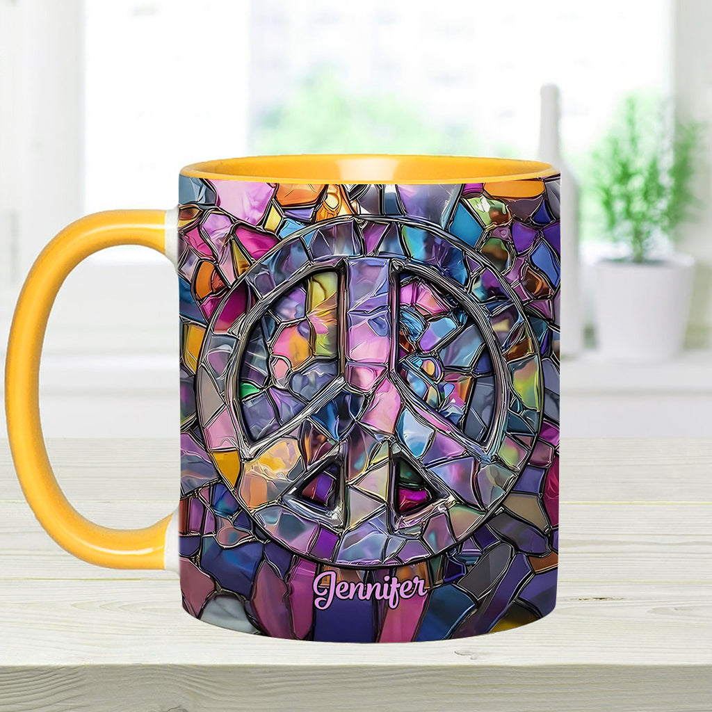 Hippie Soul - Personalized Hippie Accent Mug