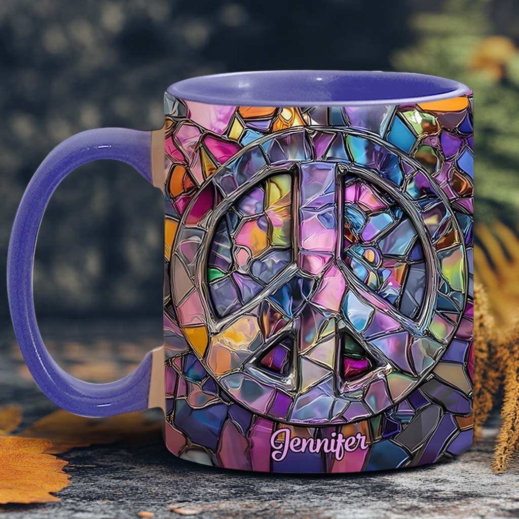 Hippie Soul - Personalized Hippie Accent Mug