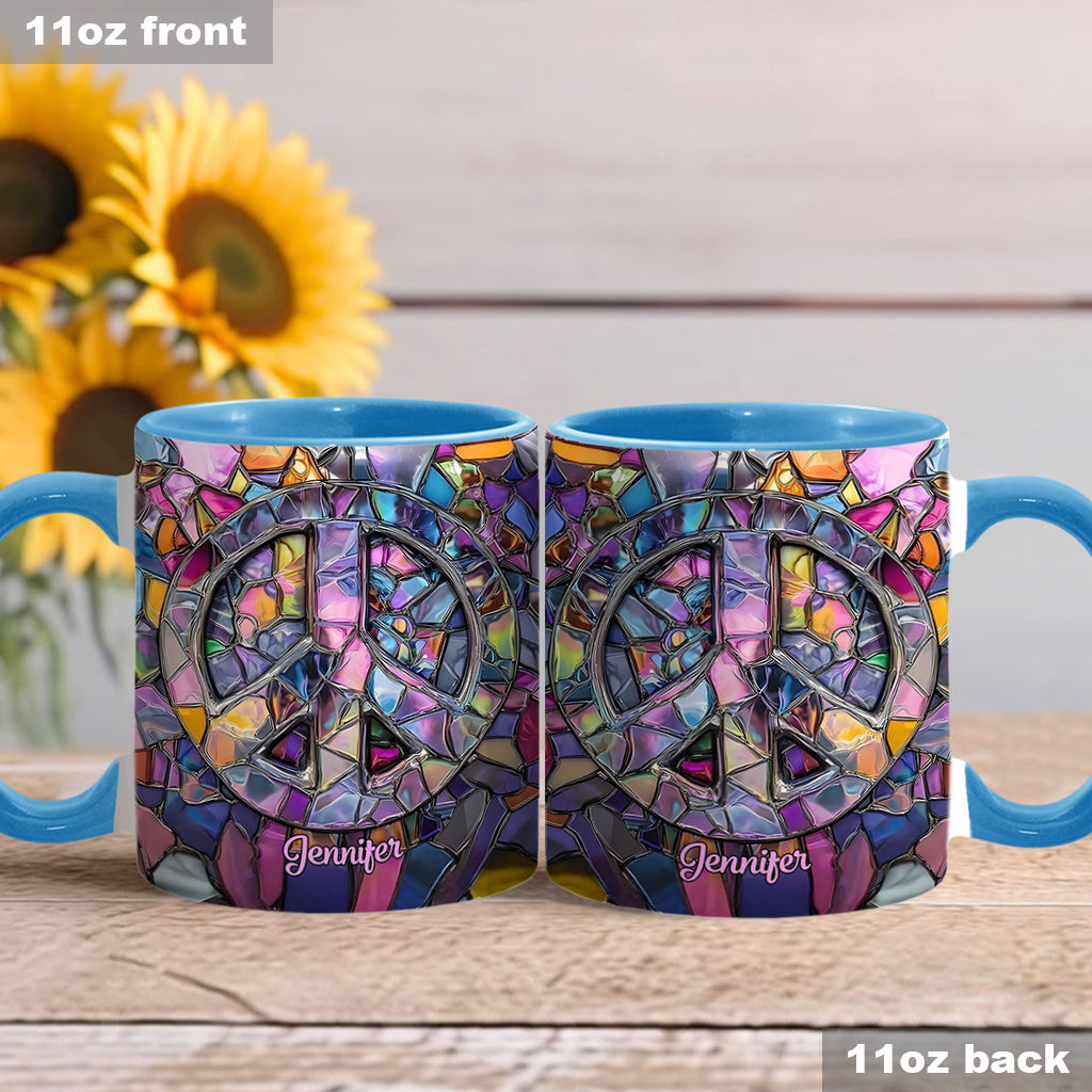 Hippie Soul - Personalized Hippie Accent Mug