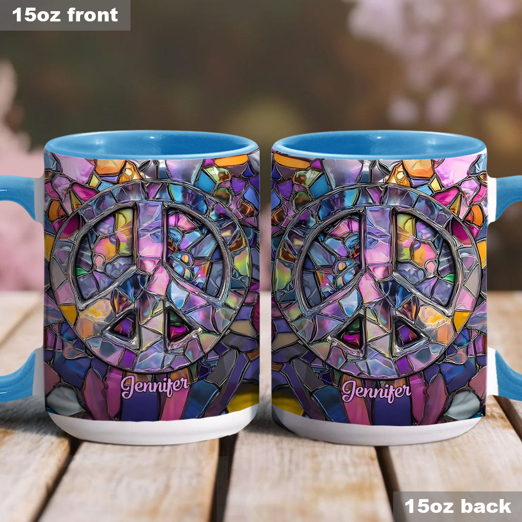 Hippie Soul - Personalized Hippie Accent Mug