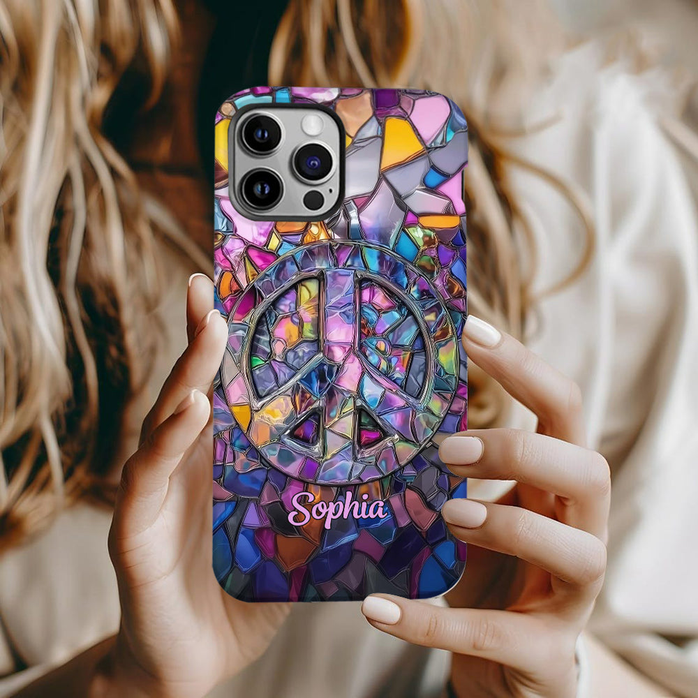 Coque de téléphone personnalisée Hippie Soul - Motif hippie intégral