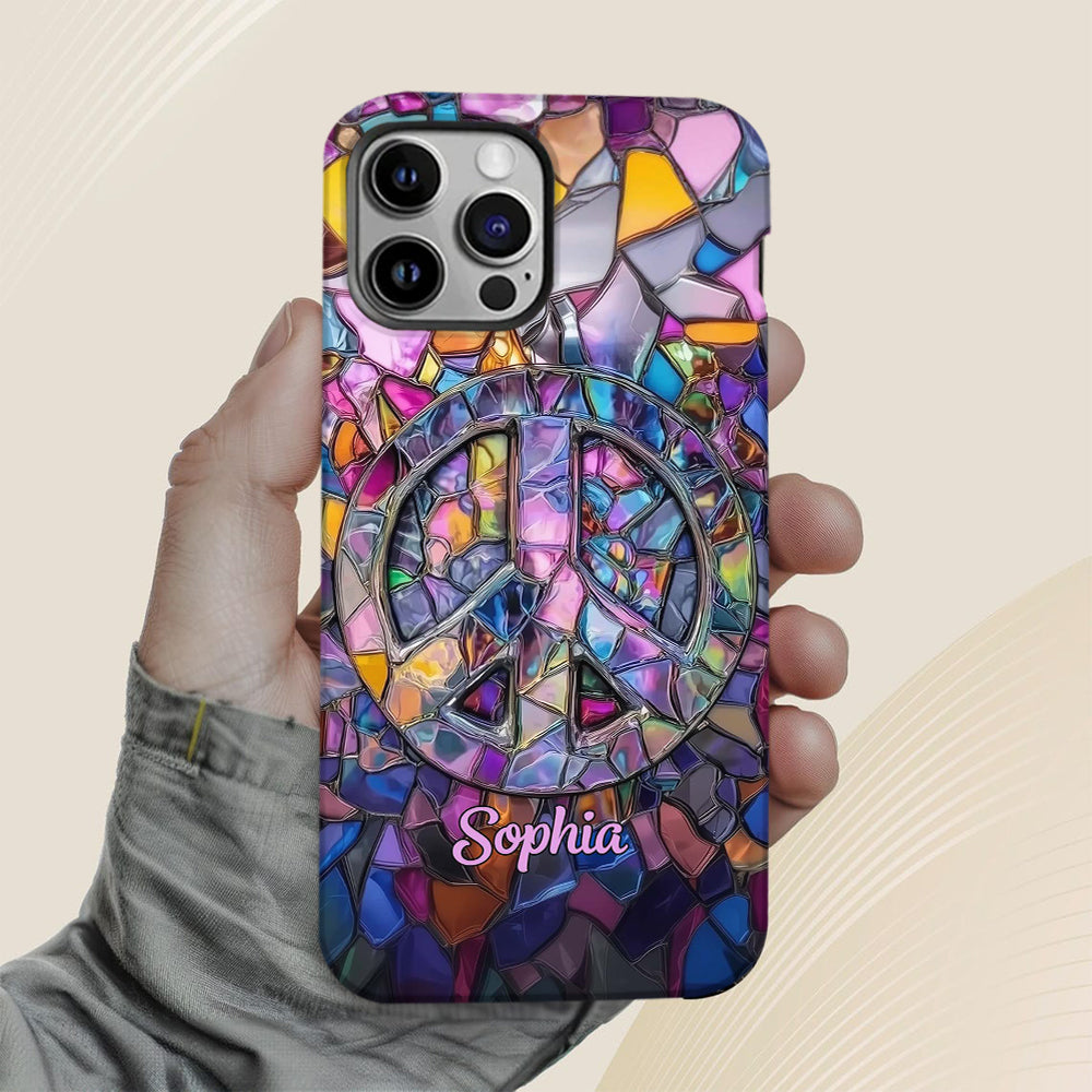 Coque de téléphone personnalisée Hippie Soul - Motif hippie intégral