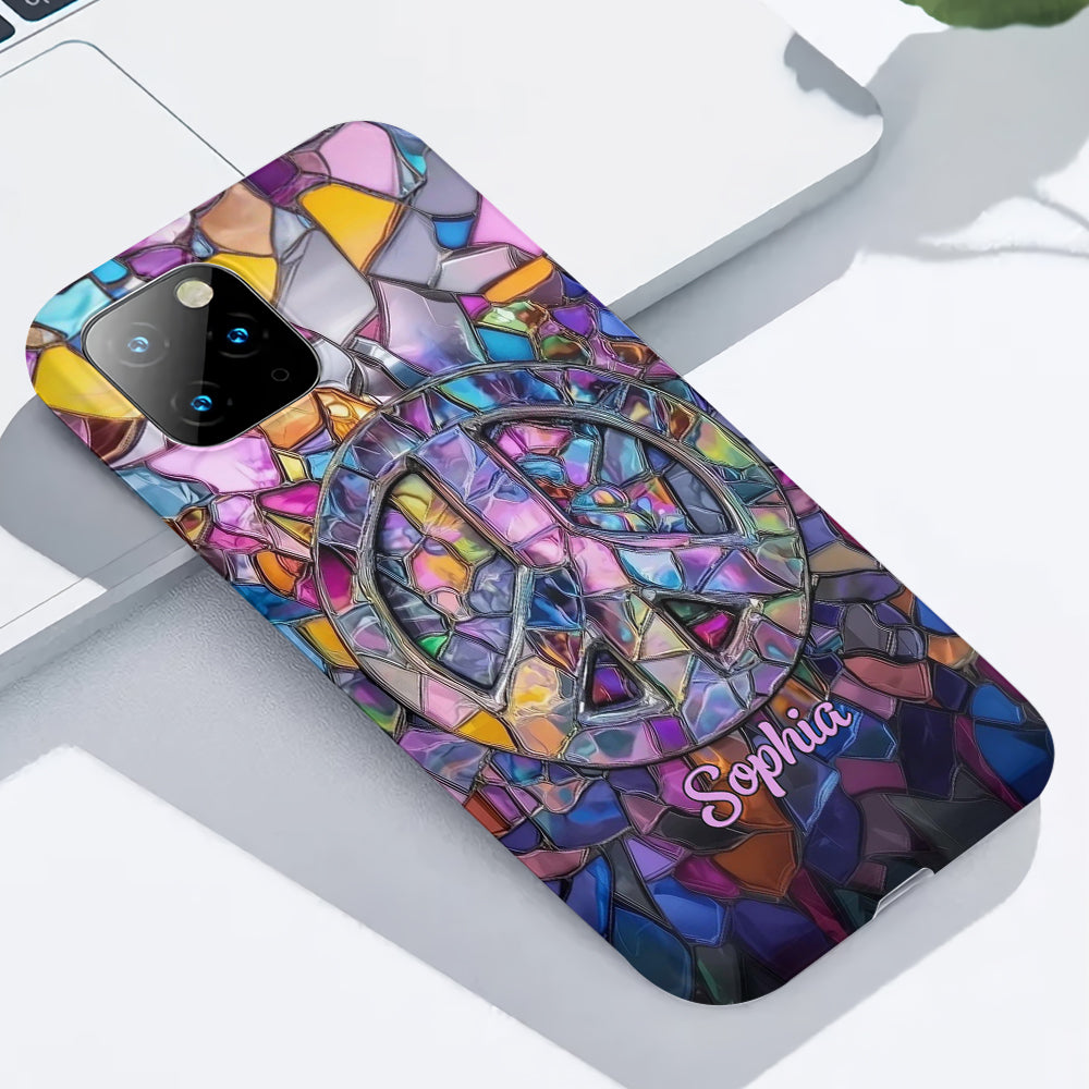 Coque de téléphone personnalisée Hippie Soul - Motif hippie intégral