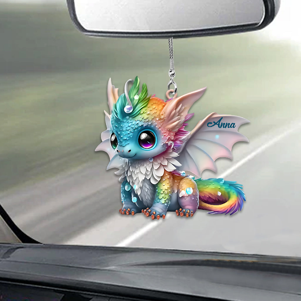 Beautiful Dragon - Personalized Dragon Car Ornament