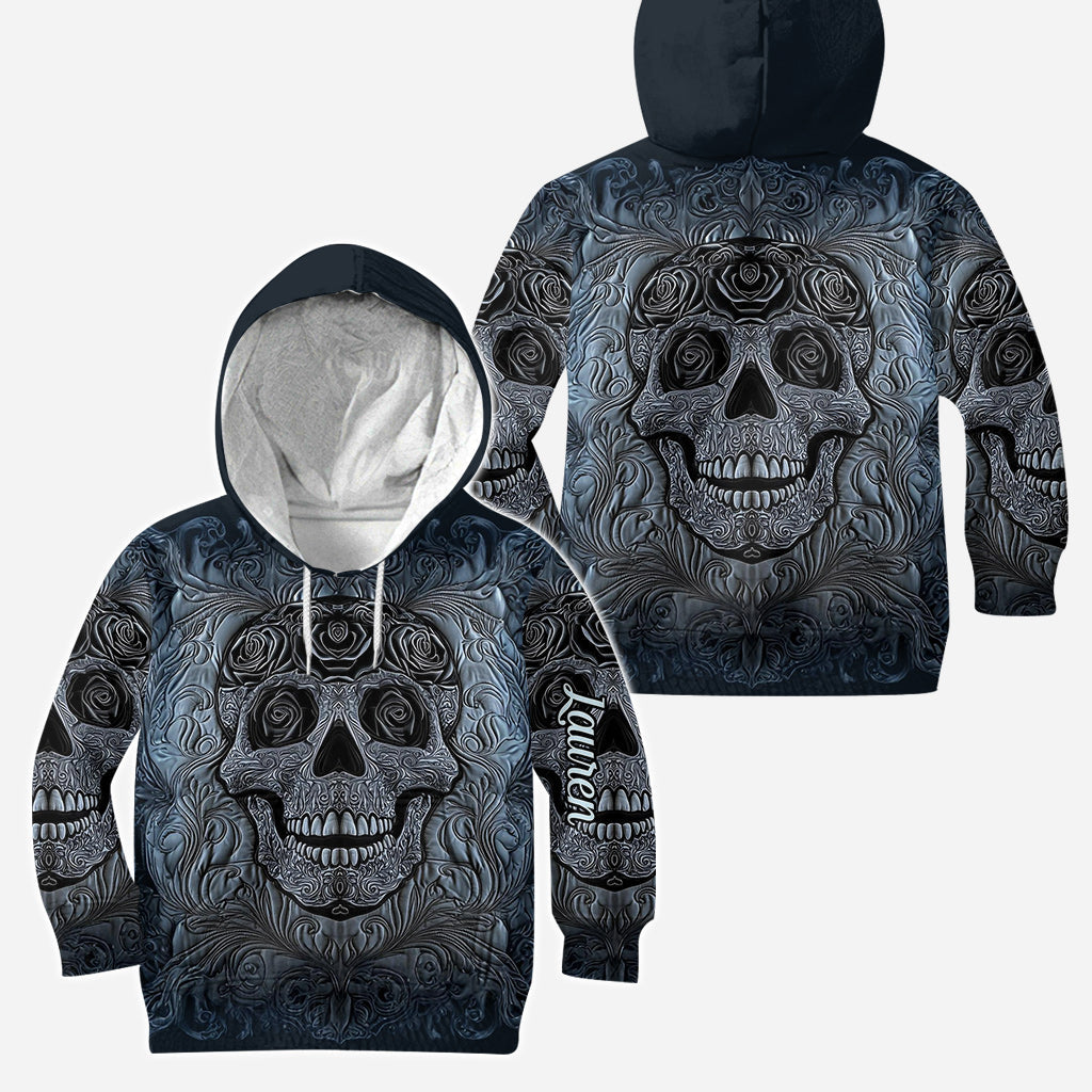 Sweat à capuche et legging personnalisés Cool Skull - Sweat à capuche et legging à motif tête de mort