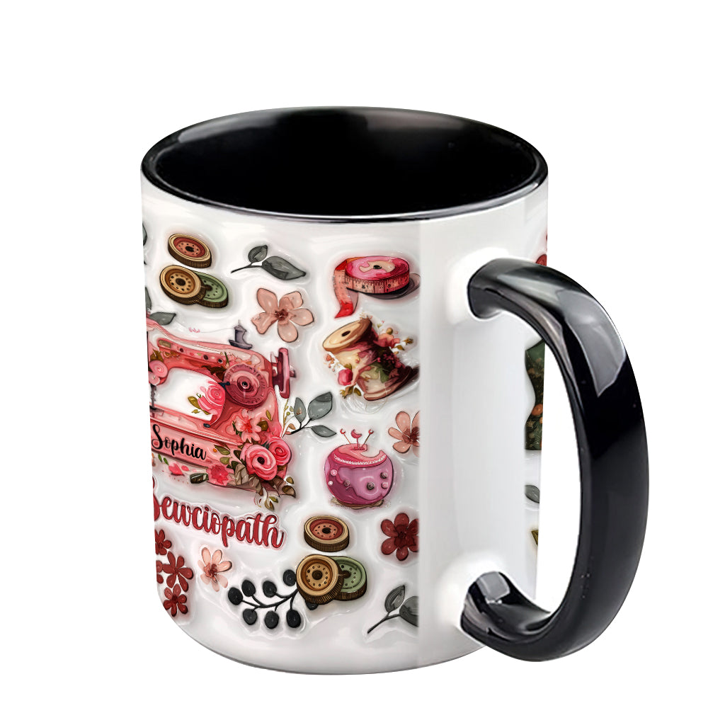 Sewciopath - Personalized Sewing Accent Mug