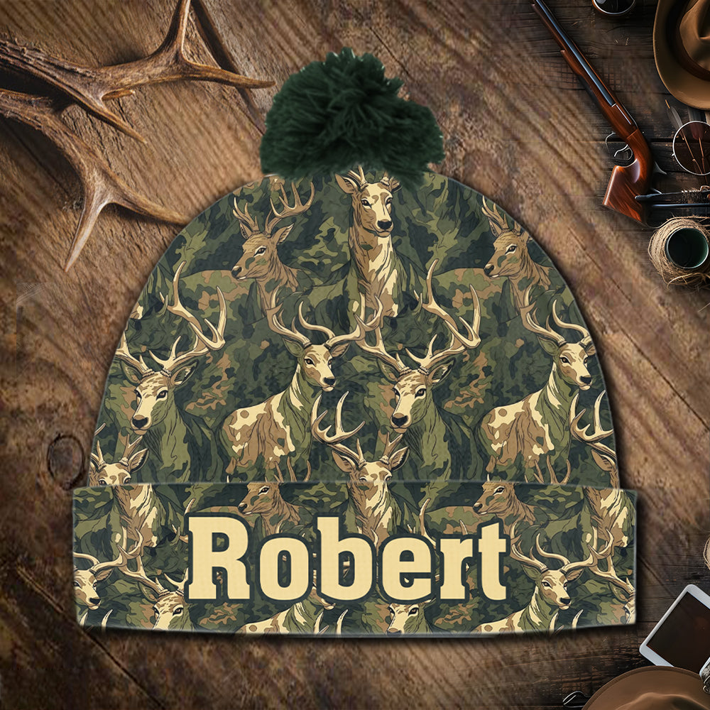 Love Hunting - Personalized Hunting Beanie Hat