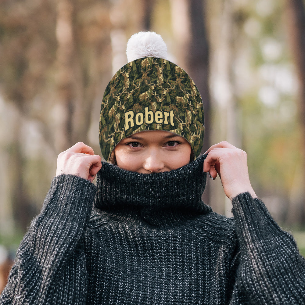 Love Hunting - Personalized Hunting Beanie Hat