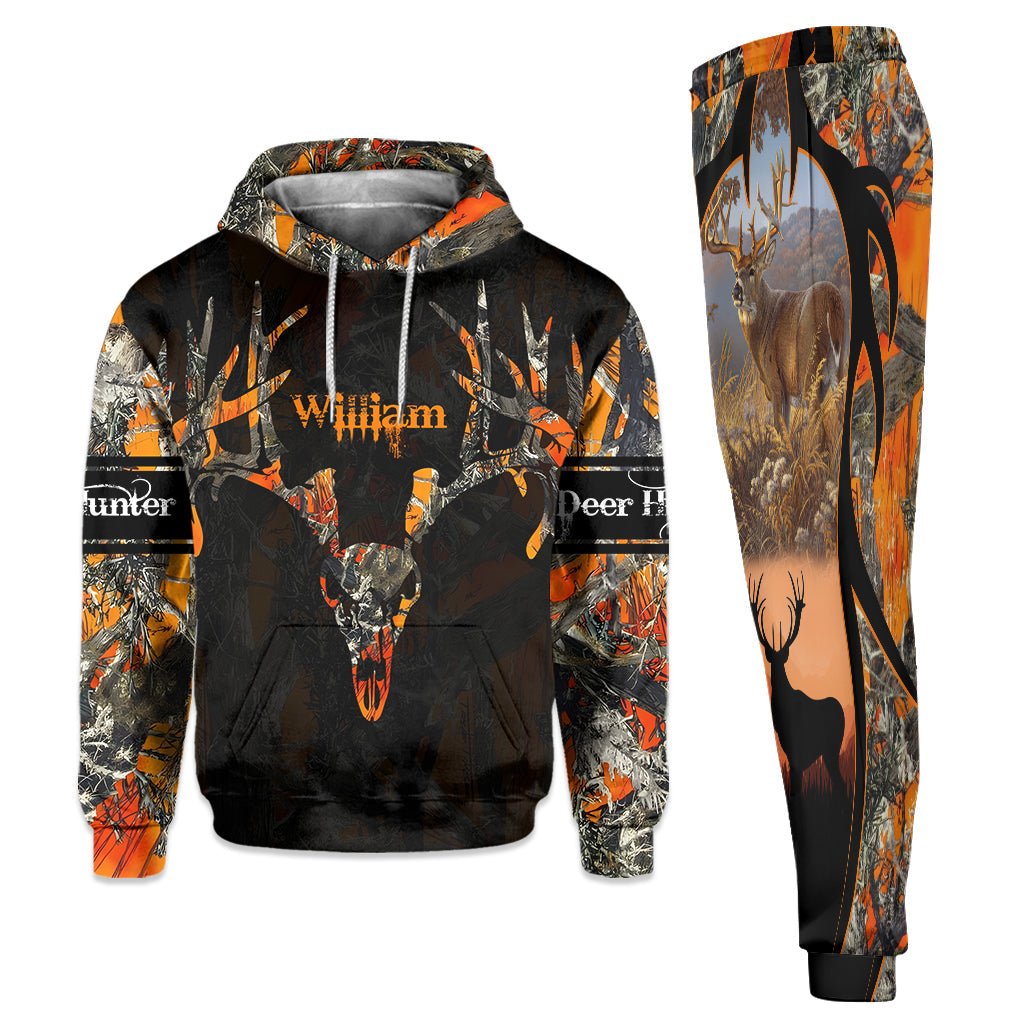 Love Hunting - Personalized Hunting Hoodie and Sweatpants